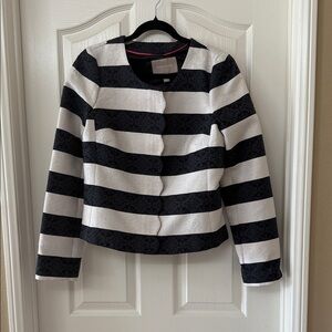 Banana Republic Black Jacket with Pink Lining